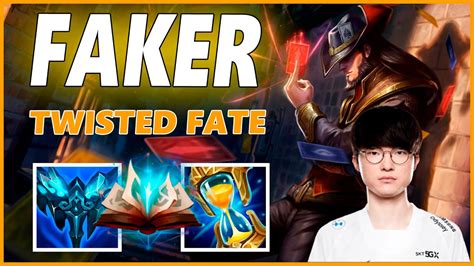 FAKER TWISTED FATE MID GAMEPLAYSEASON 12 LEAGUE OF LEGENDS YouTube