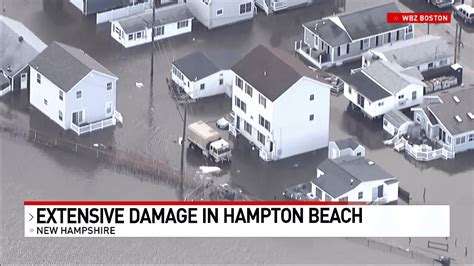 Hampton Beach recovers from storm flooding