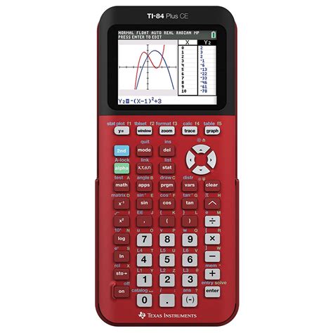 Texas Instruments TI 84 PLUS CE Hesap Makinesi Kırmızı 27709