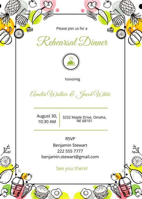 FREE RSVP Card Invitation Templates & Examples - Edit Online & Download | Template.net