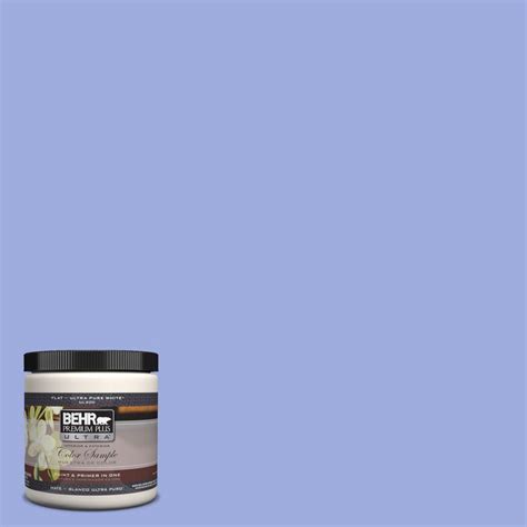 Behr Premium Plus Ultra 8 Oz P540 4 Lavender Sky Matte Interior