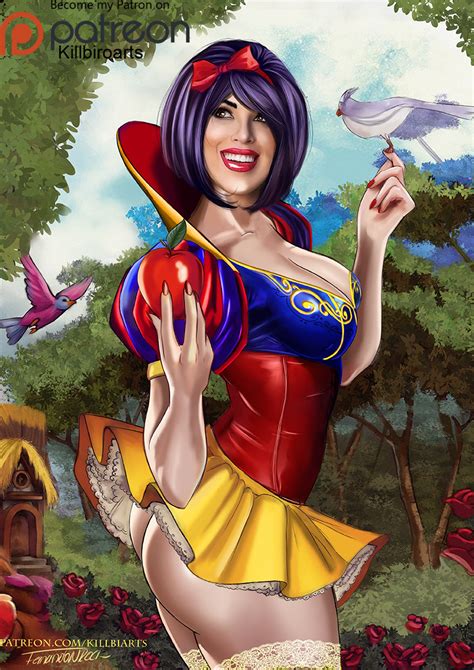 Snow White Pin Up By Killbiro Hentai Foundry