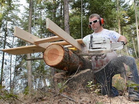 4 Lessons From Milling Lumber With A Homemade Chainsaw Mill Homemade