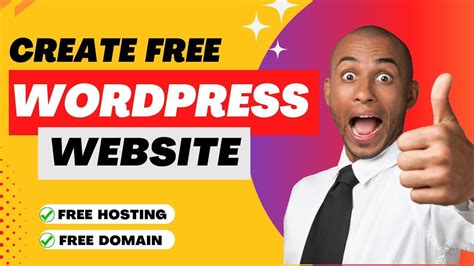 How To Create A FREE WordPress Website With FREE Hosting Domain Name