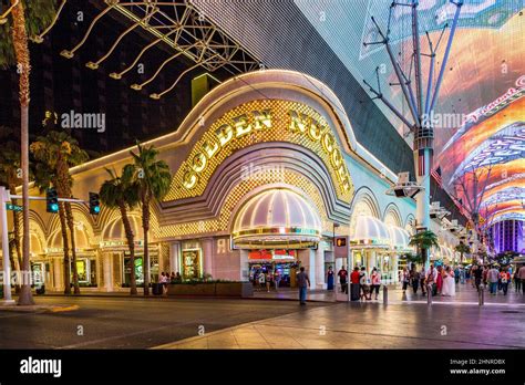 Golden Nugget hotel and casino in downtown Las Vegas Stock Photo - Alamy