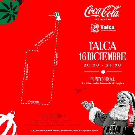 Municipalidad De Talca Anuncia Fecha De La Caravana De Coca Cola Sin