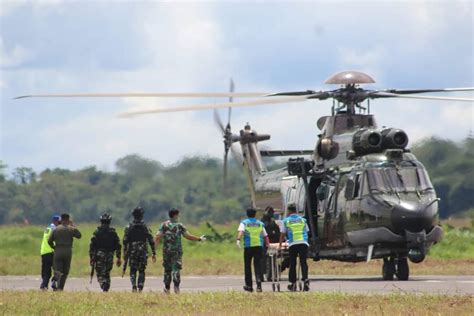 Prajurit Yonko Kopasgat Diterjunkan Di Bumi Yohanis Kapiau Timika