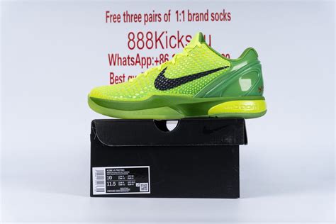 Nike Kobe 6 Protro Grinch 2020