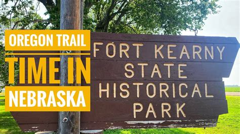 First Fort On The Oregon Trail Fort Kearny In Nebraska YouTube