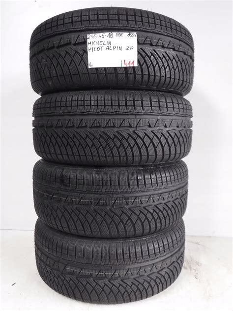 OPONY ZIMOWE MICHELIN PILOT ALPIN 245 45 18 100V 172072 za 3000 zł z