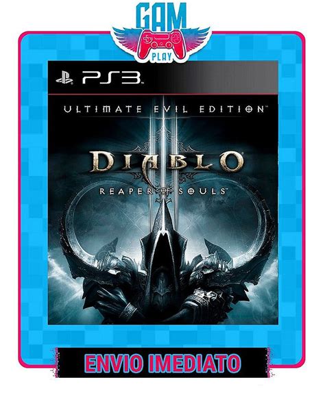 Diablo Iii Reaper Of Souls Ultimate Evil Edition Ps3 Midia Digi