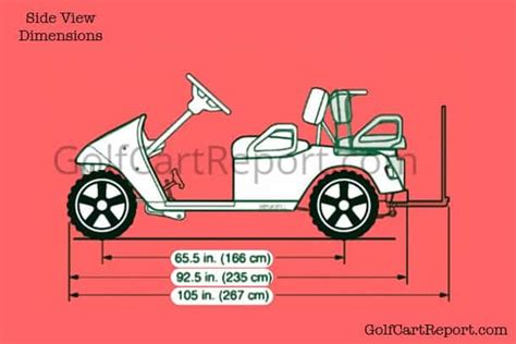 Golf Cart Dimensions: A Guide For Transport And Storage J's, 57% OFF