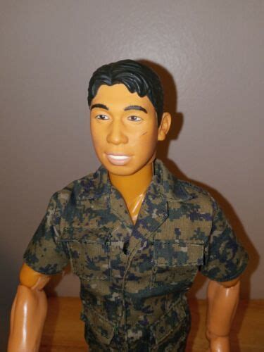 Vintage Asian 1993 Hasbro Gi Joe Military 12 Inch Action Figure Doll