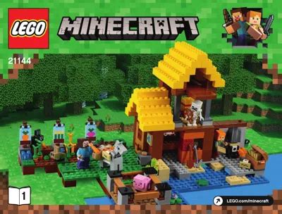 LEGO Minecraft The Farm Cottage • Set 21144 • SetDB