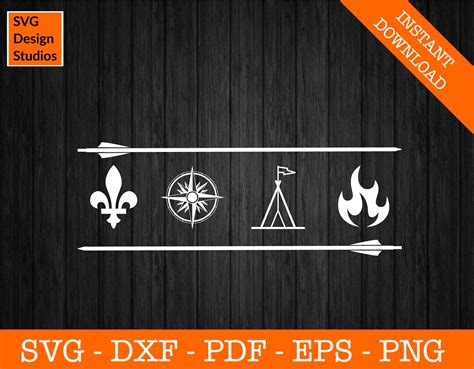 Scout Logo Svg Scouting Svg Boy Scout Svg Girl Scout Eagle - Etsy UK