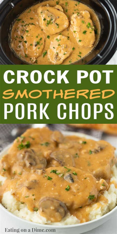 Crock Pot Recipe Pork Chops Cream Of Mushroom Soup | Deporecipe.co