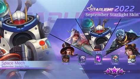 SEPTEMBER STARLIGHT SKIN 2022 ALL REWARDS IN SEPTEMBER STARLIGHT SKIN