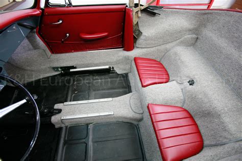 Porsche 356B T6 Cabriolet Carpet Set K H European Auto Upholstery