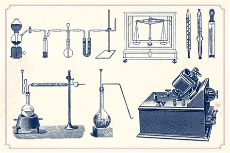 Vintage Science Illustrations - Design Cuts