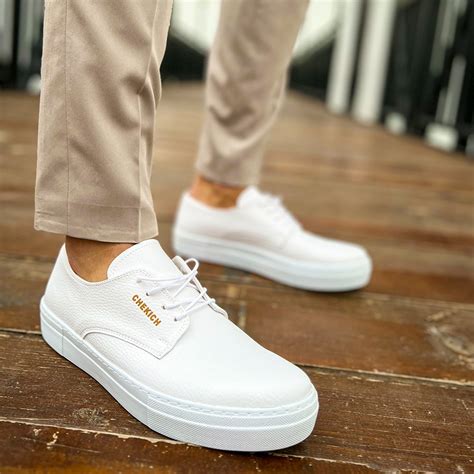 Mens Sneakers - White - 005