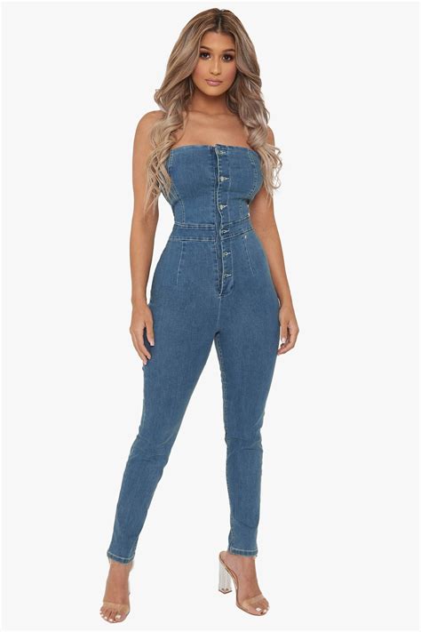 Leavin Denim Jumpsuit Denim Jumpsuit Denim Dress Fashion Outfits