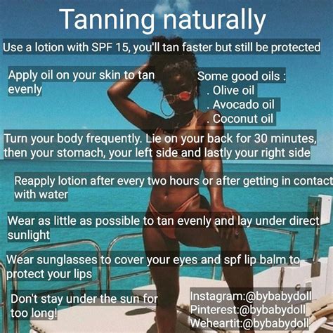 Pinterest Gtfozoe Tanning Skin Care Natural Tanning Tips Sun Tanning Tips