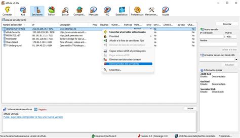 Emule Lista Actualizada De Servidores Seguros Para Descargar