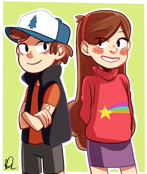 Pines Twins : gravityfalls