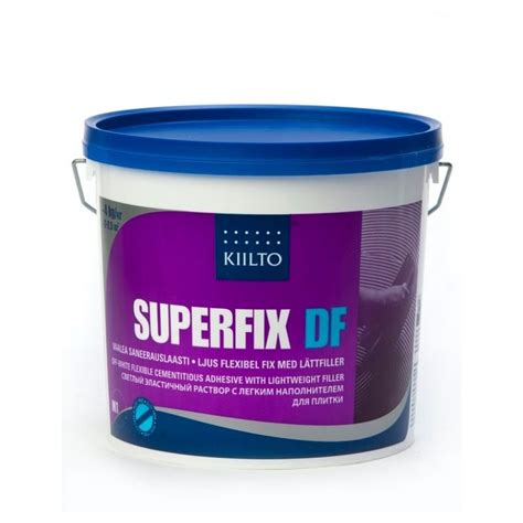 Saneerauslaasti Kiilto Superfix Df Kg Ramin Rauta