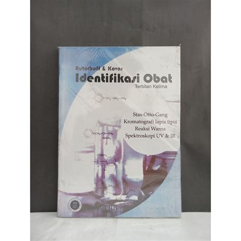 Jual Buku Identifikasi Obat Terbitan Kelima Auterhoff Shopee Indonesia