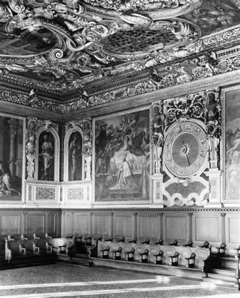 Palazzo Ducale Doges Palace Venice Sala Del Senato Riba Pix