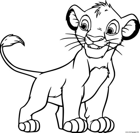 Cara Simba Para Colorear Imprimir E Dibujar Coloringonlycom Porn Sex