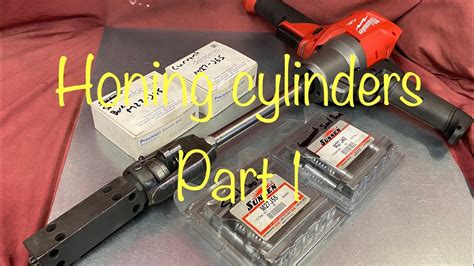 Honing Cylinders Part 1 YouTube