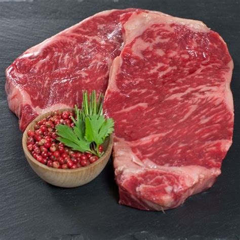 High Marbling New York Wagyu Strip Steak Wagyu Beef Specialty Meats