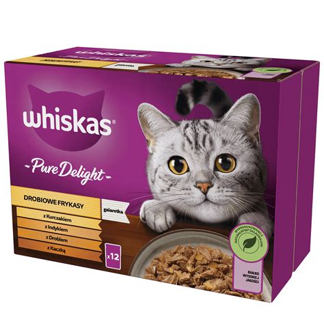 Whiskas Mokra Karma Dla Kota Mix Smak W W Galaretce Saszetki X G