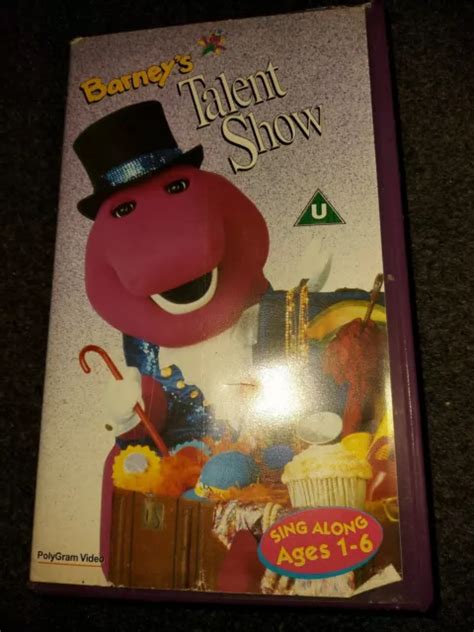 BARNEY TALENT Show VHS 1996 1 20 PicClick UK