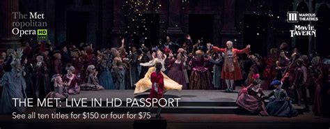 The Met: Live in HD Passport