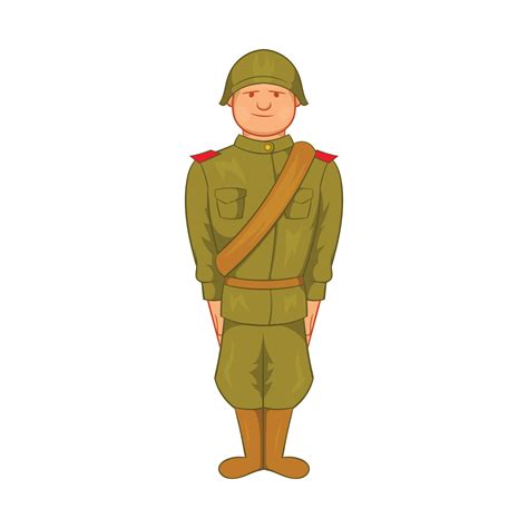 Icono Del Uniforme Soviético De La Segunda Guerra Mundial 14414371 Vector En Vecteezy