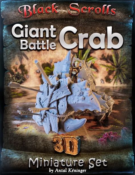 Giant Battle Crab – Black Scrolls Games