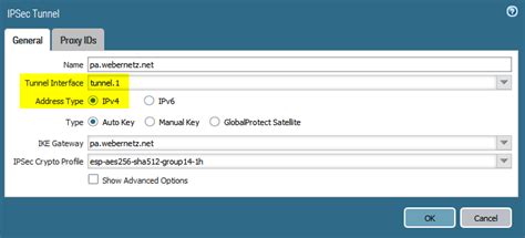 IPv6 Through IPv4 VPN Tunnel With Palo Alto Weberblog Net