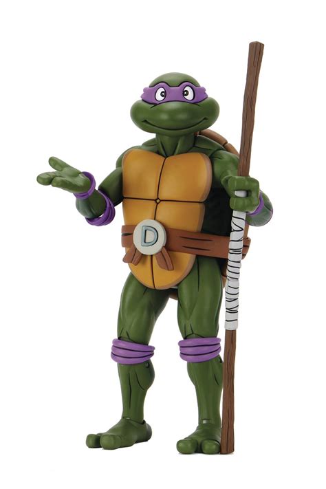 Nickalive Neca Announces Giant Size Donatello Figure Inspired By 1987