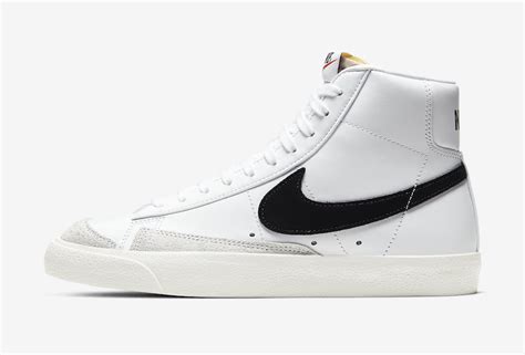 Nike Blazer Mid White Black CZ1055-100 Release Date - SBD