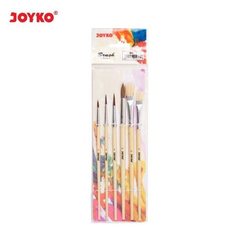 Jual Br Kuas Cat Lukis Set Joyko Brush Lukis Acrylic Set Pcs