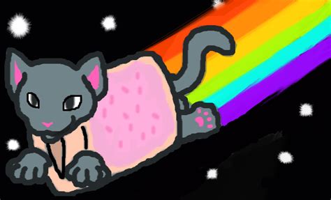 Nyan Cat By Lilmewlershamsters On Deviantart