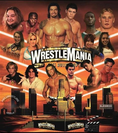 Unofficial Wrestlemania 39 Poster : r/SquaredCircle