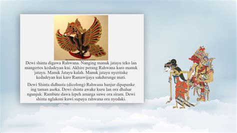 Kelas 5 SD Wayang Ramayana Anoman Obong YouTube