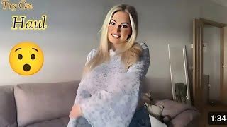K Try On Haul See Everything Transparent Haul Transparent Lingerie See Through Try On New Trend