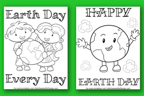 Earth Day Coloring Pages Free Printables Worksheets Library