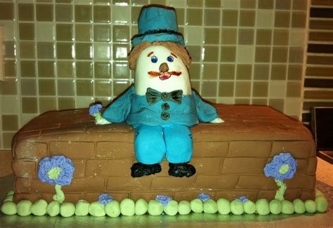 LJ'S Cake hobby: 9th cake humpty dumpty for the boys