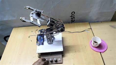 How To Make Robotic Arm With Arduino Manipulator Part 2 YouTube